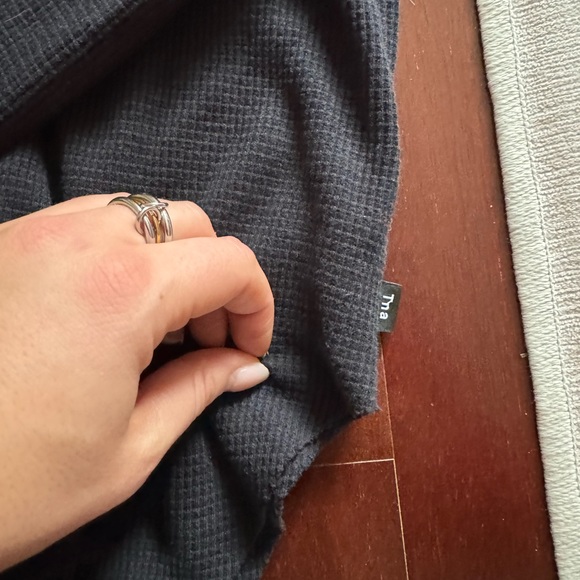 TNA Waffle Turtleneck Sweater - Picture 2 of 3